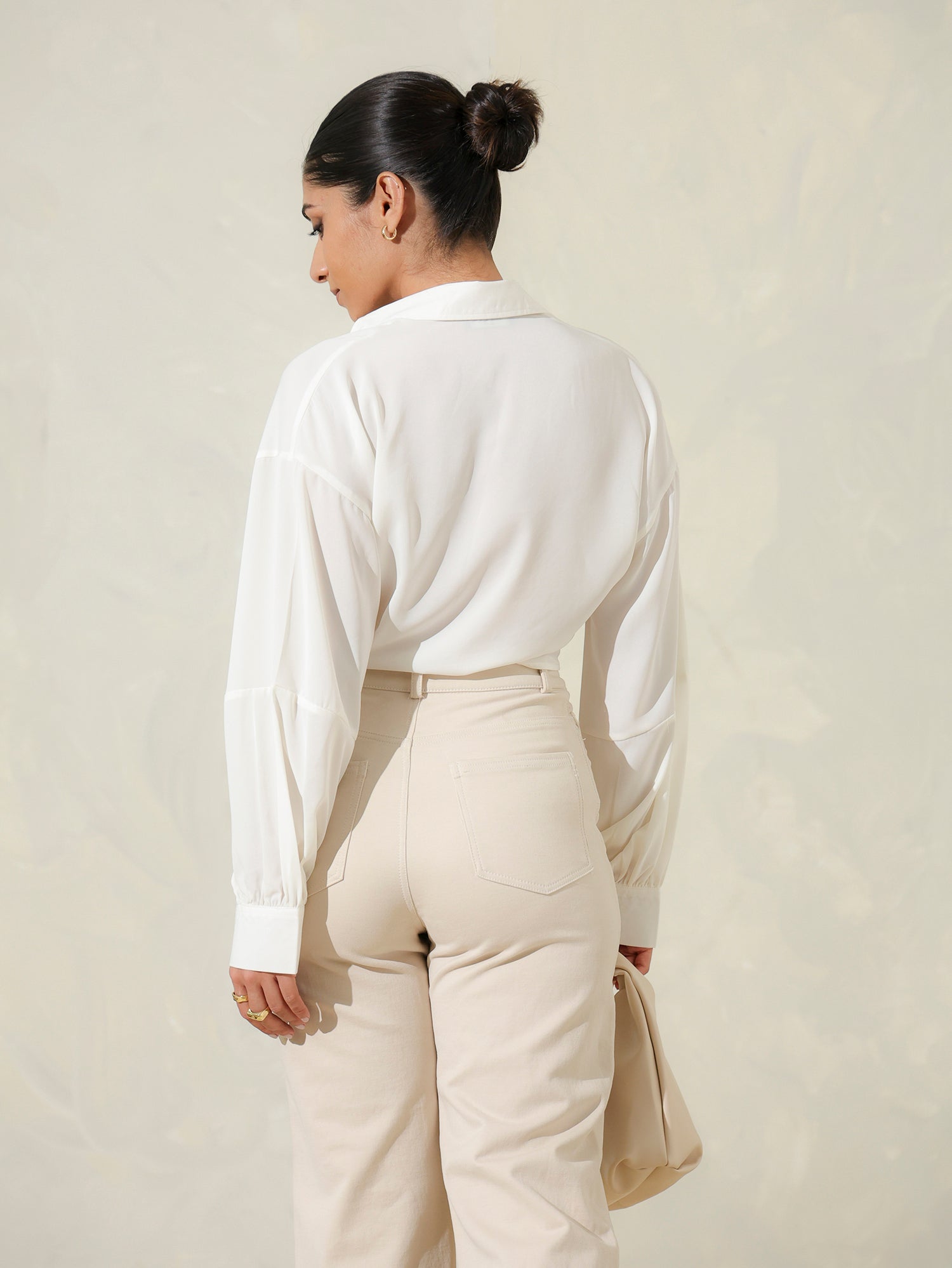 Front Tieup Button Down Top