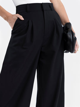 Pleated Detailed High Waist Pant