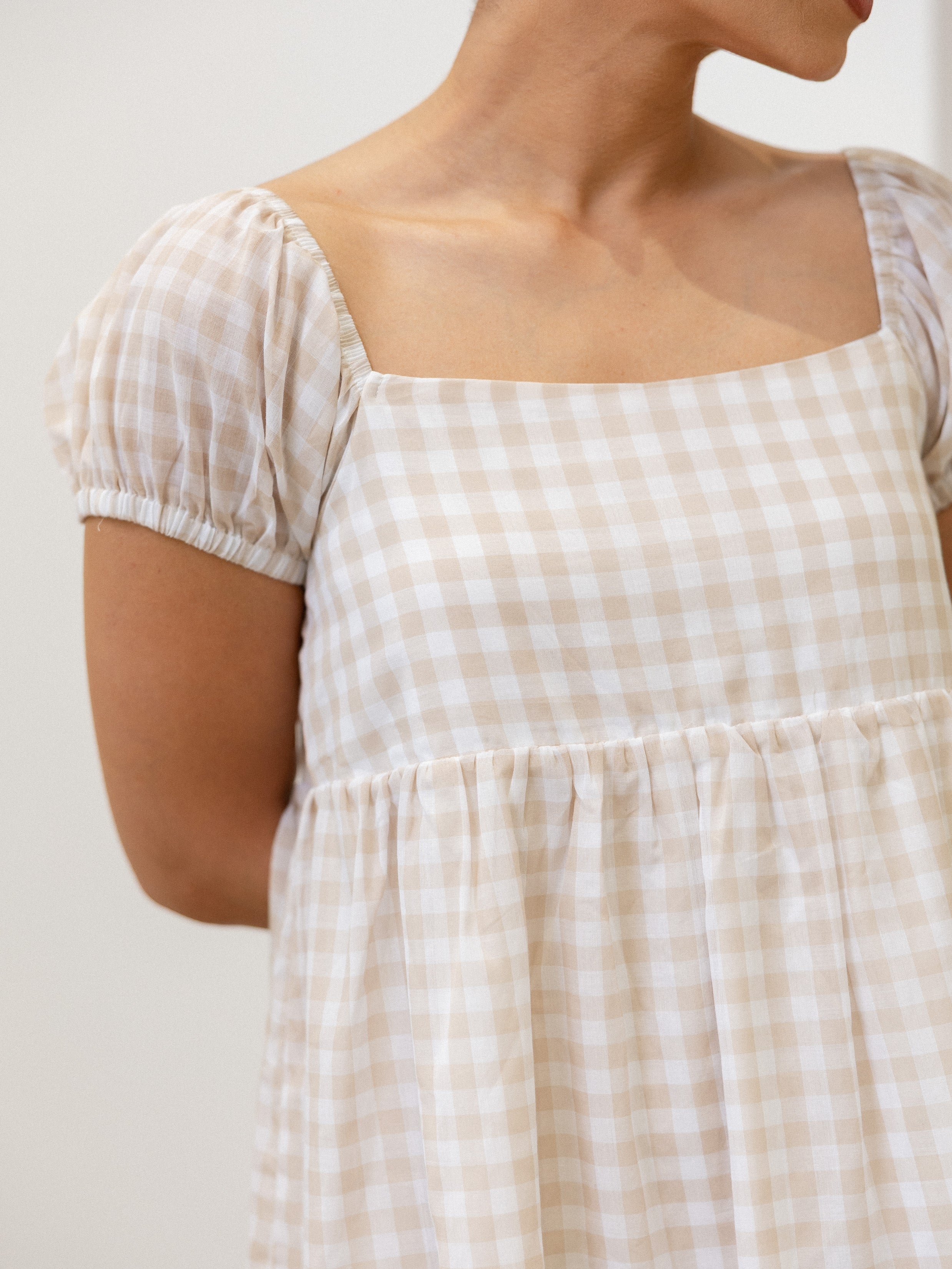 Loose Fit Bustier Mini Dress