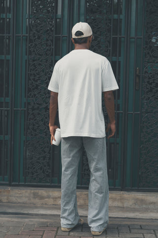 Slogan print t shirt