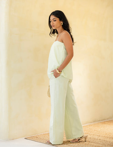 Front Pleated Cami Top