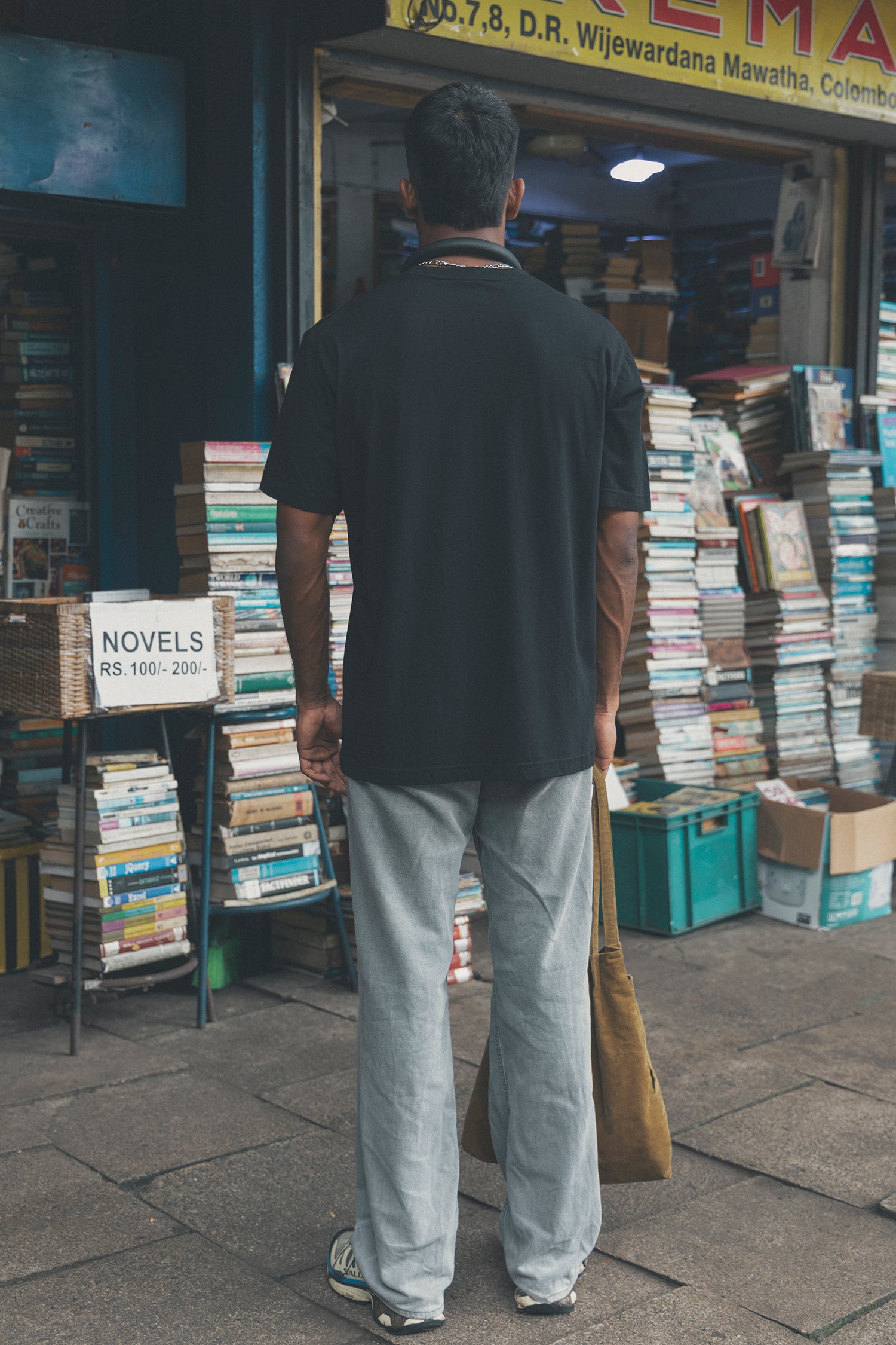 Slogan print t shirt