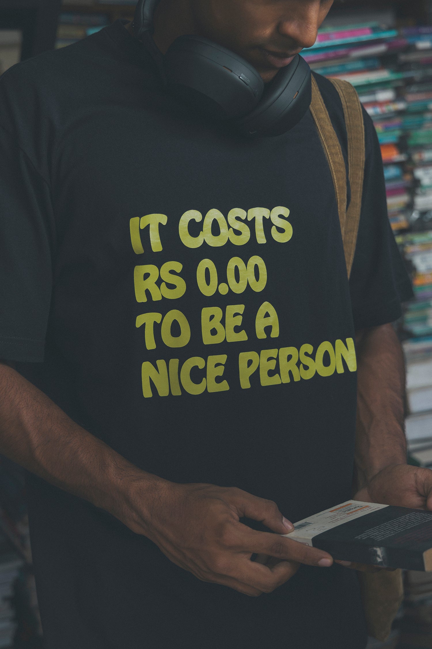 Slogan print t shirt