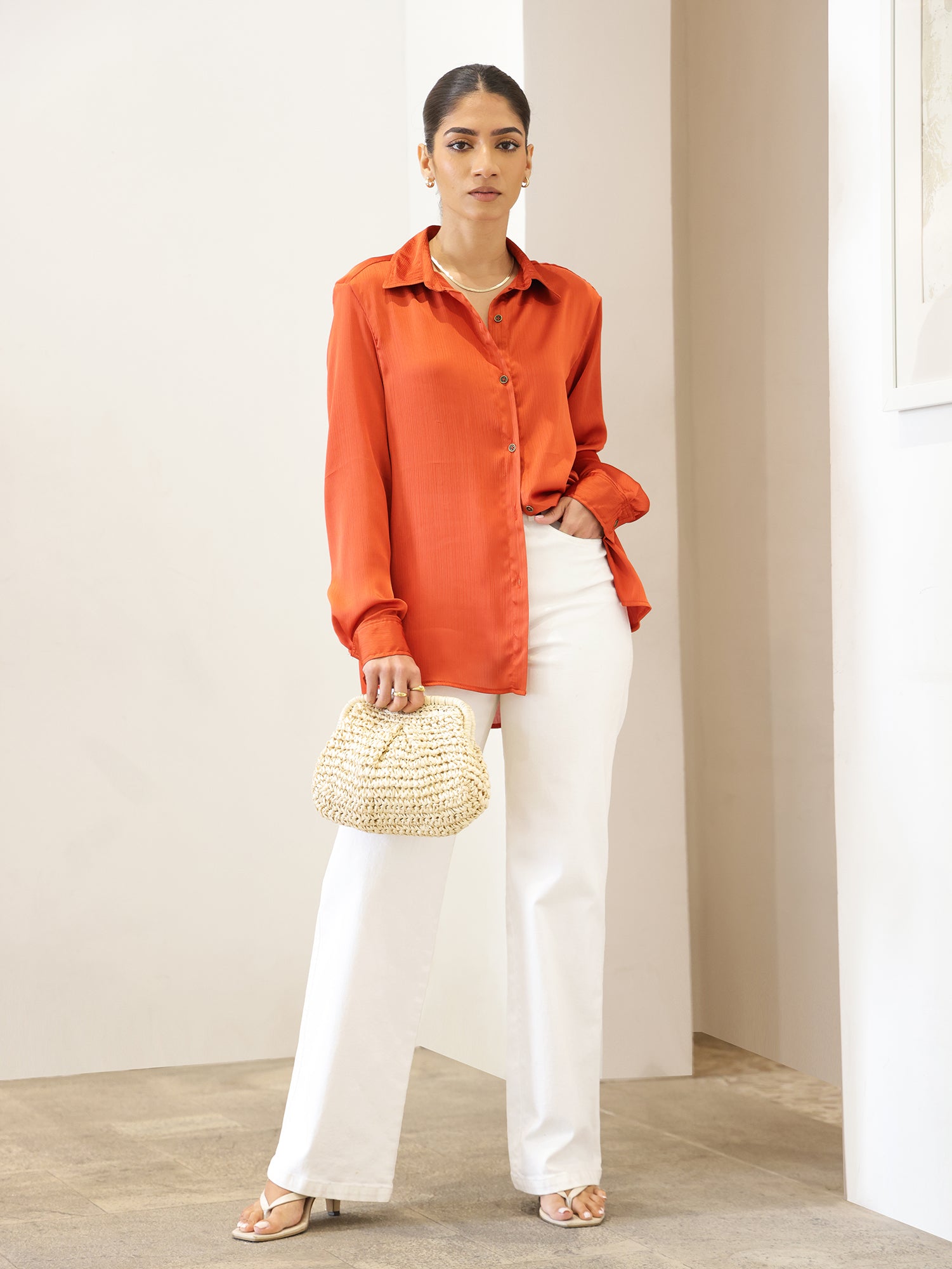 Button Down Long Sleeve Shirt