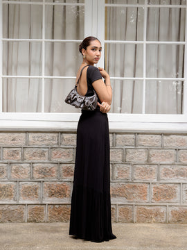 Back Cut Out Detailed Top
