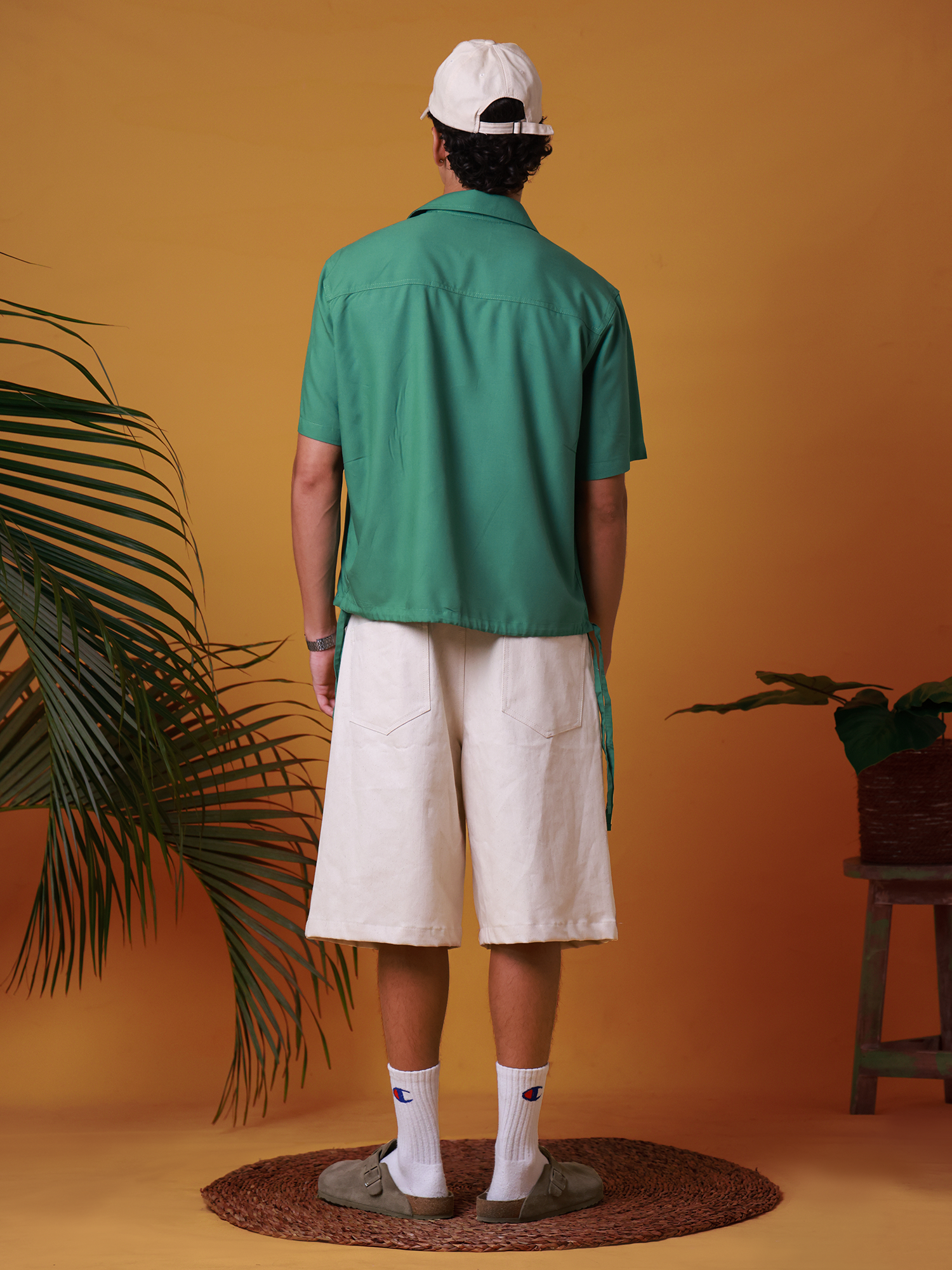 Double Tie Up Detailed Shirt