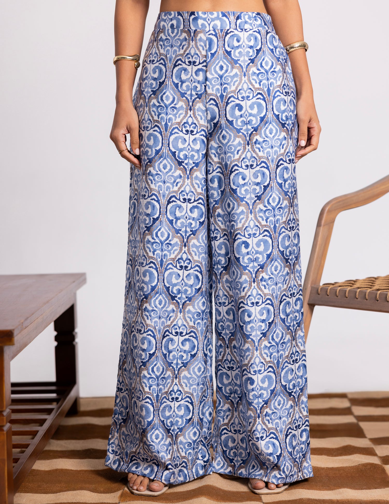 Elsticated Printed Pant