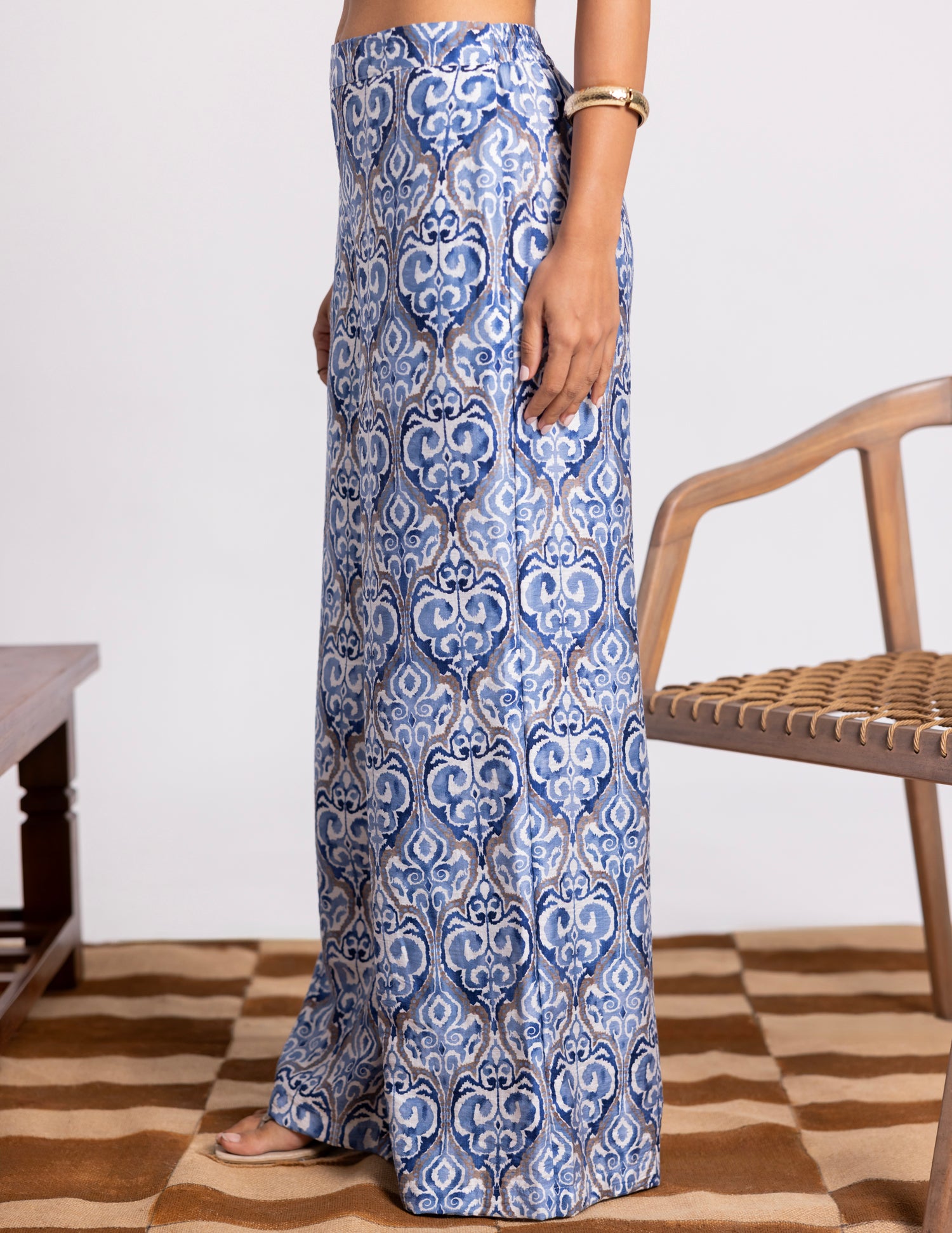 Elsticated Printed Pant