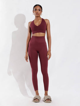 Maya V Neck Sports Bra