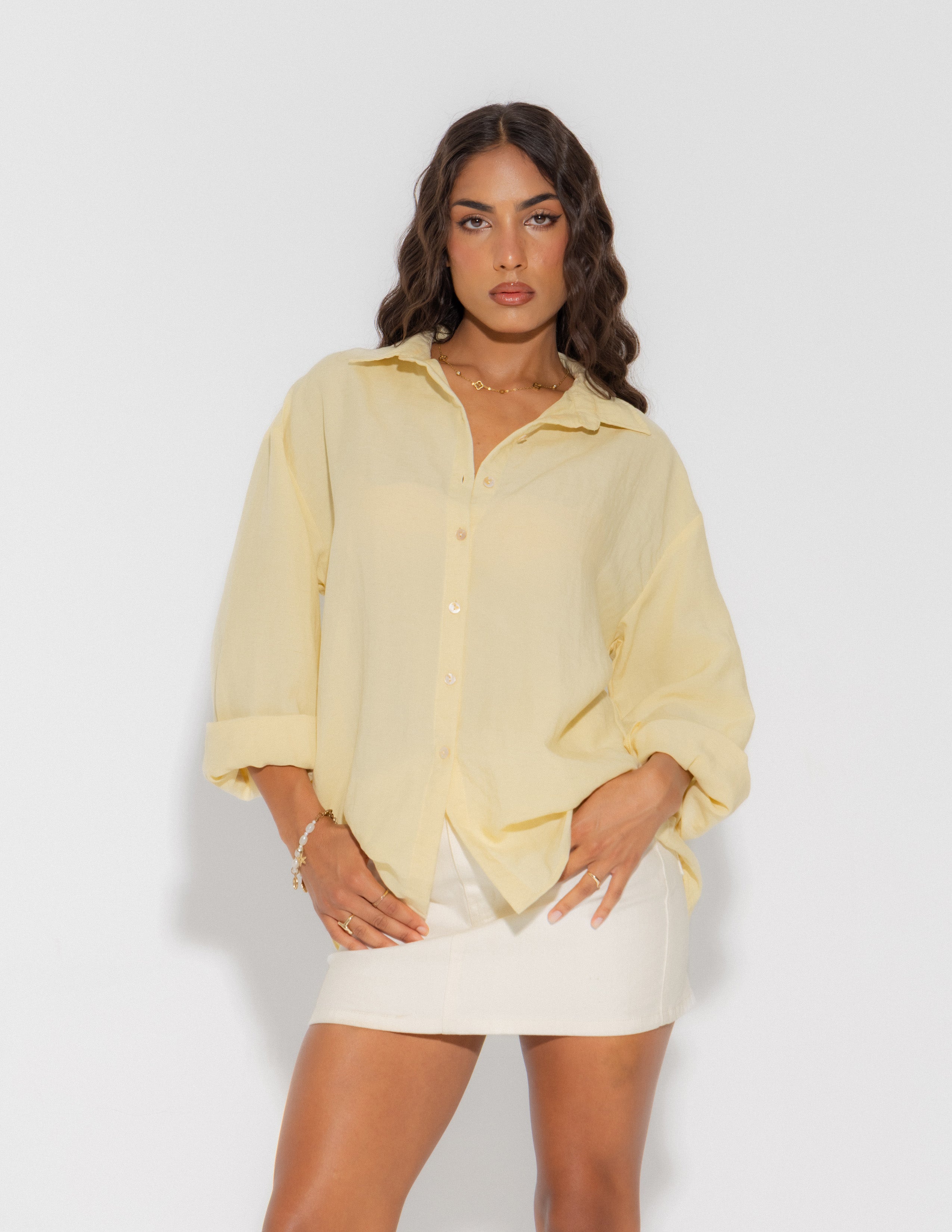 Button Down Oversize Shirt
