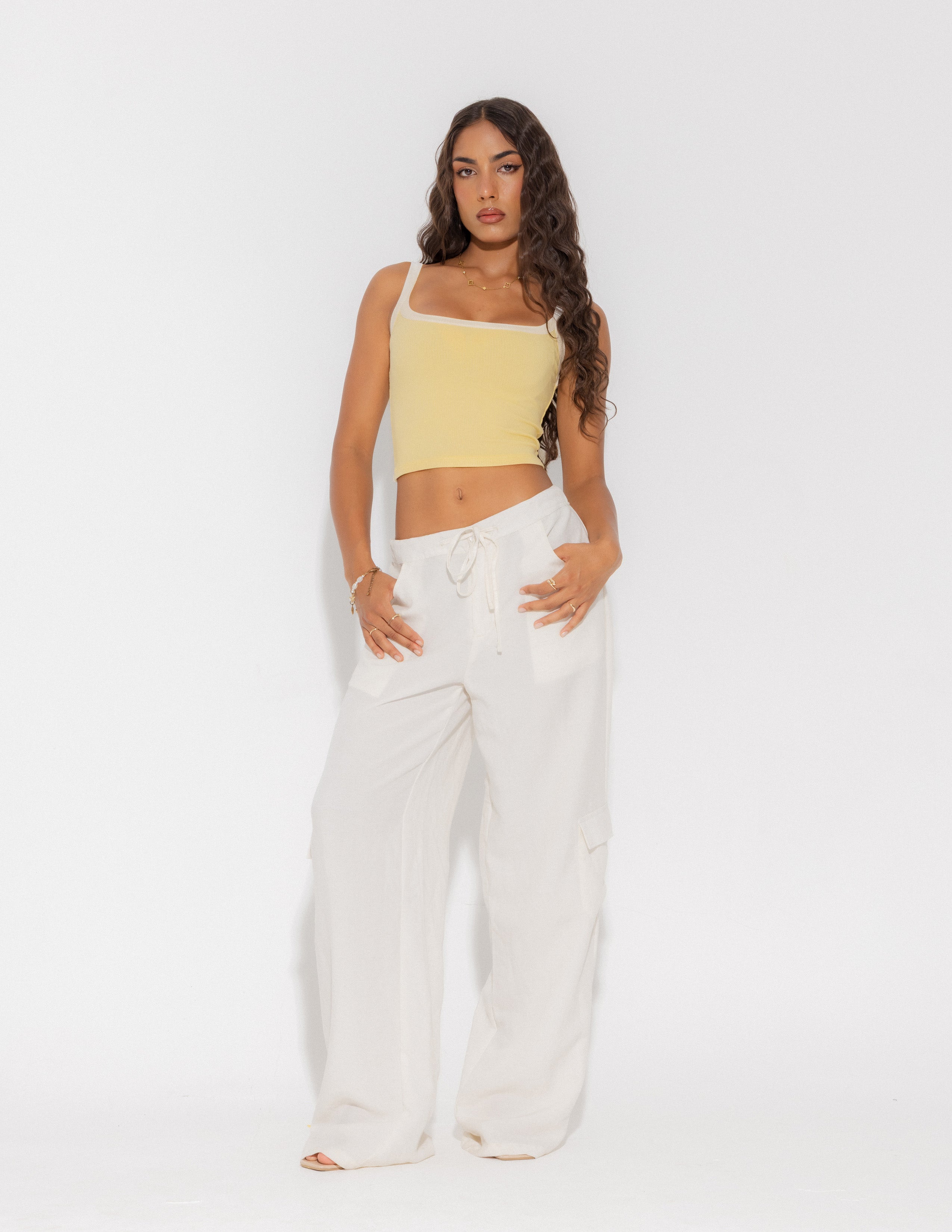 Contrast Binding Detail Top