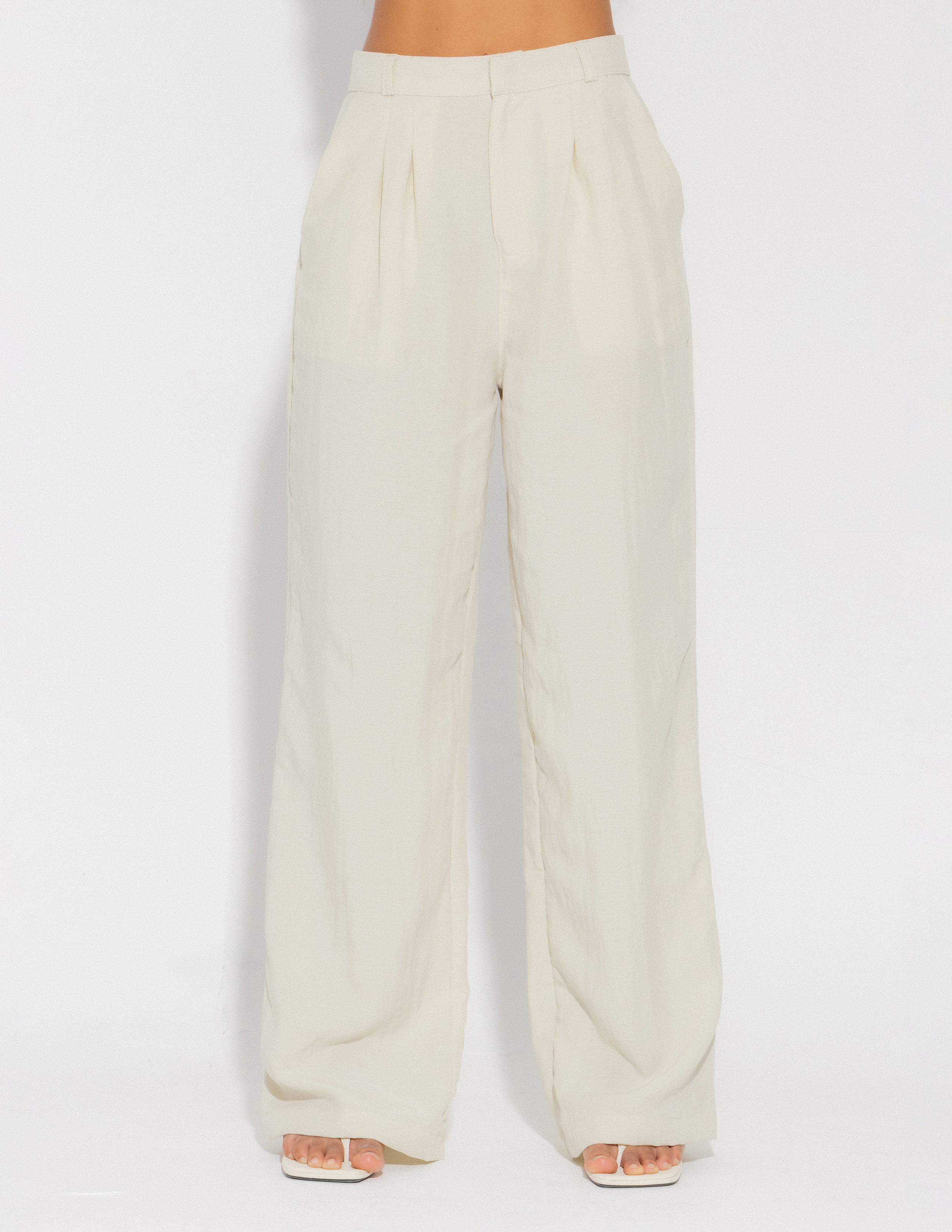 High Waist Wide Leg Pant