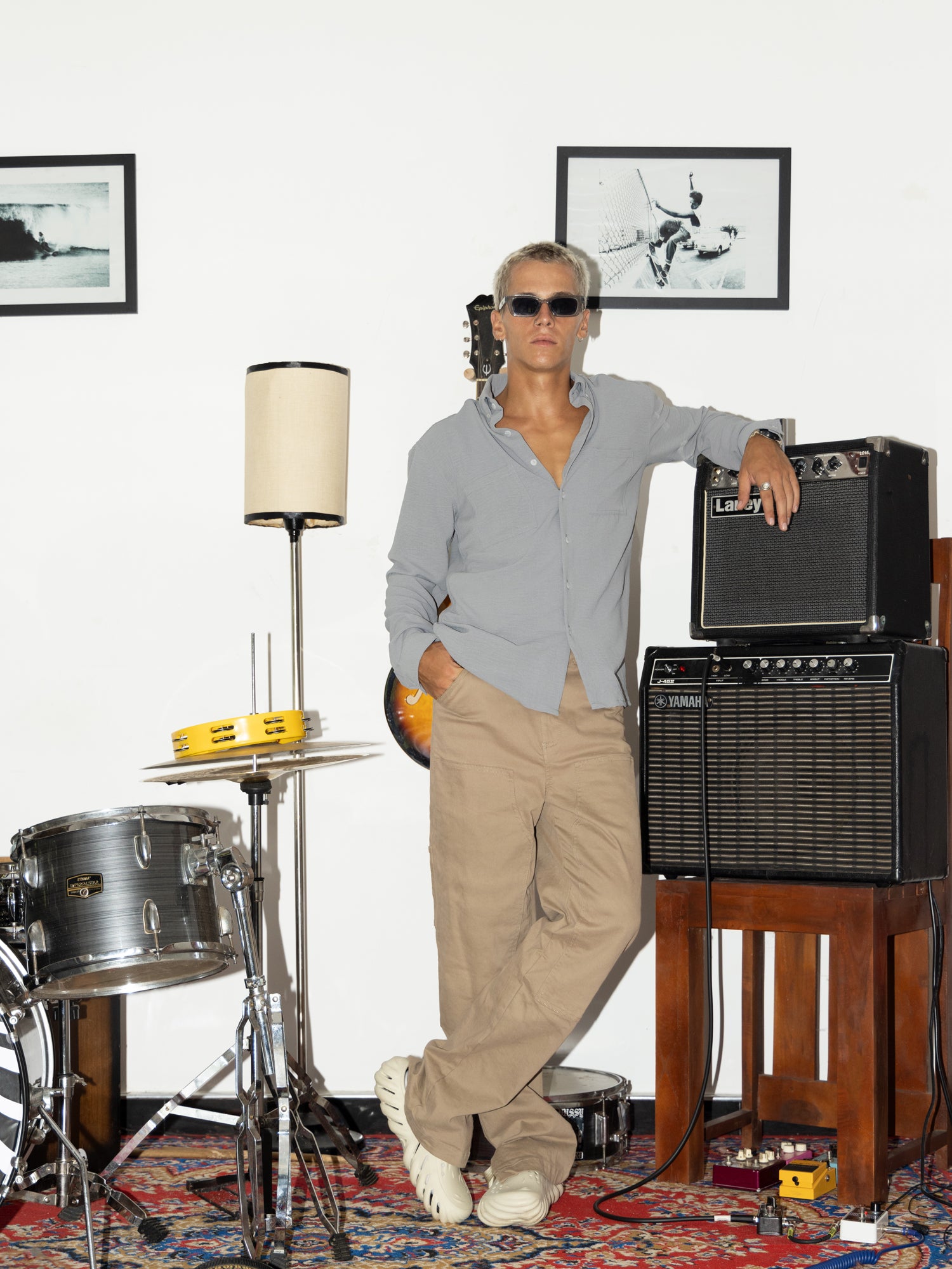 Double chest pocket Regular fit shirt