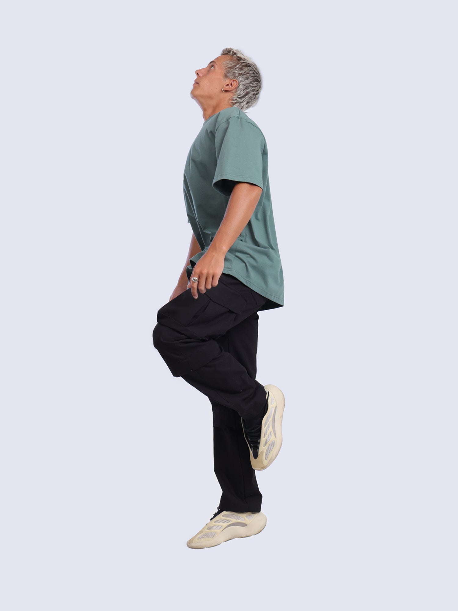 Short sleeve oversize fit T shirt