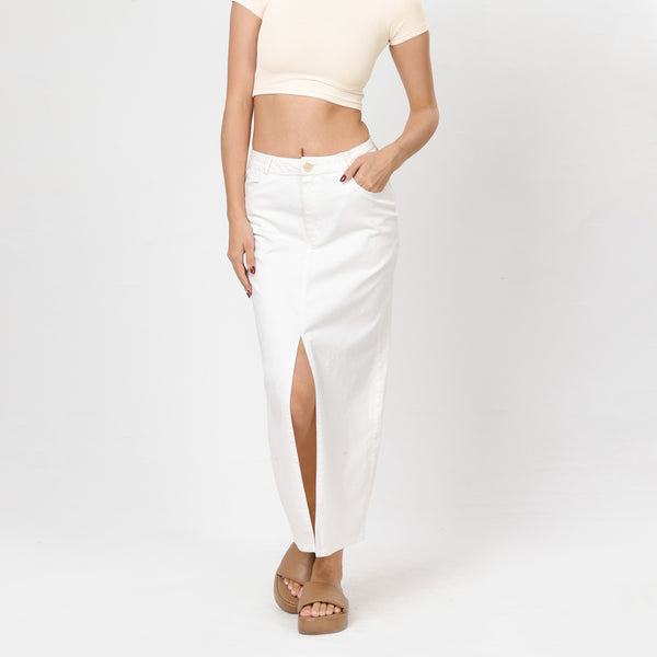 Gia High Neck Crop T-Shirt