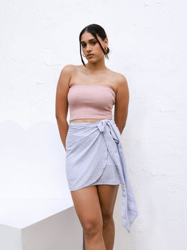 Wrap Mini skirt
