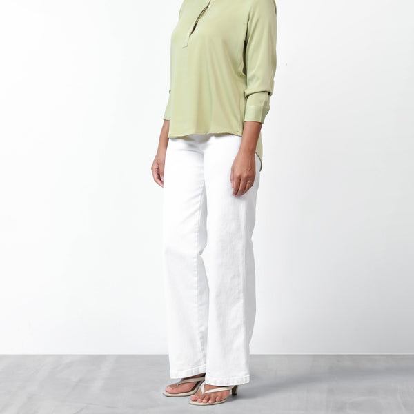 Chinese Collar Loose Fit Top