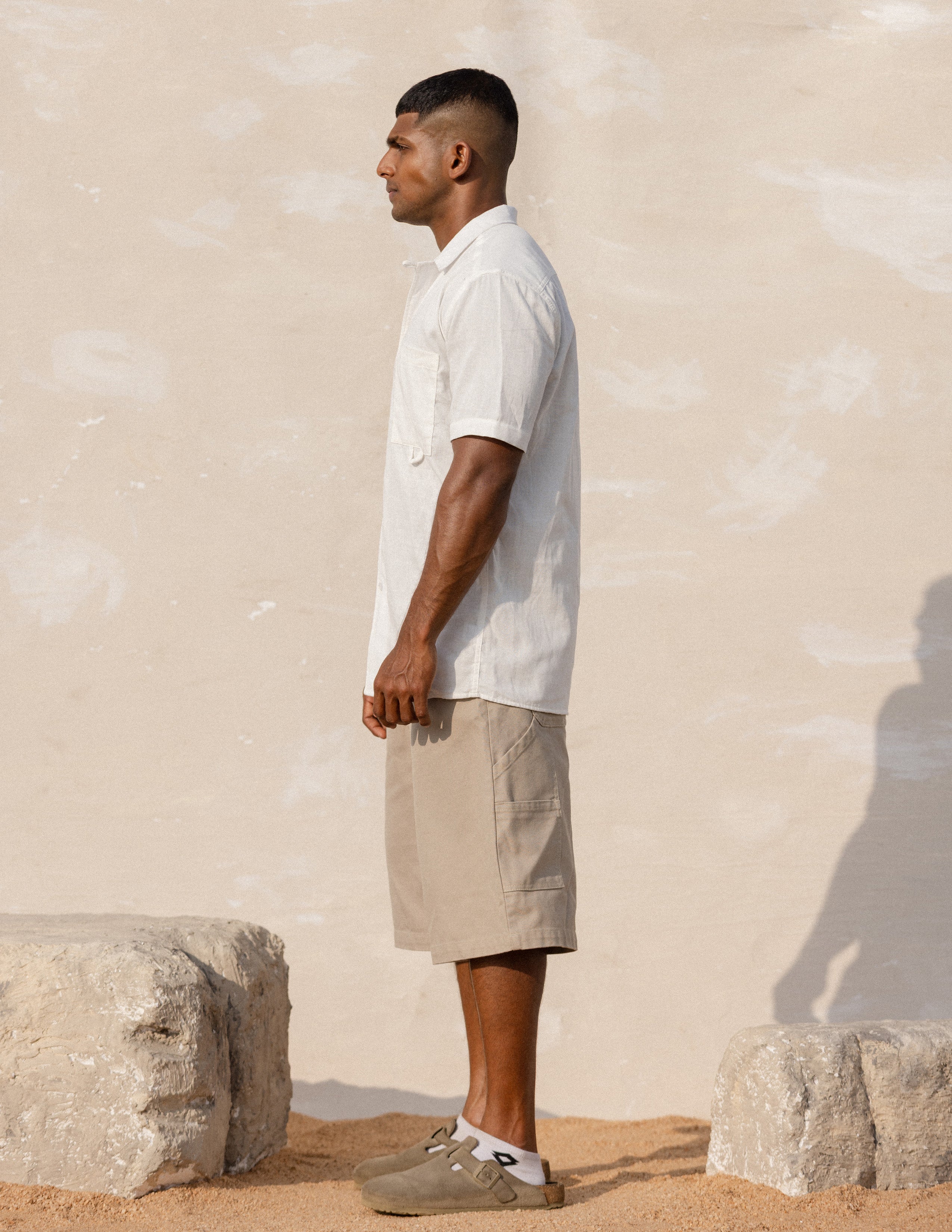 Chest pocket regular fit shirt