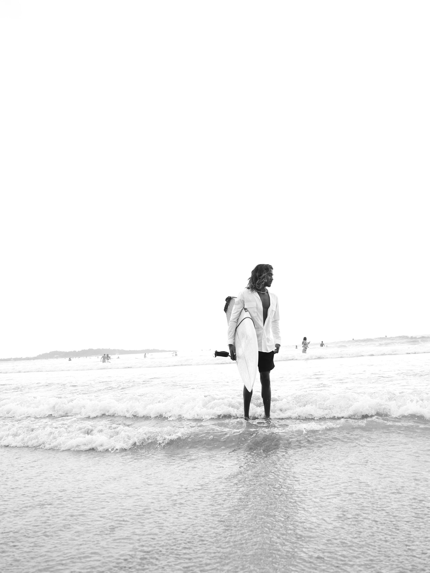 Pocket detailed camp collar shirt