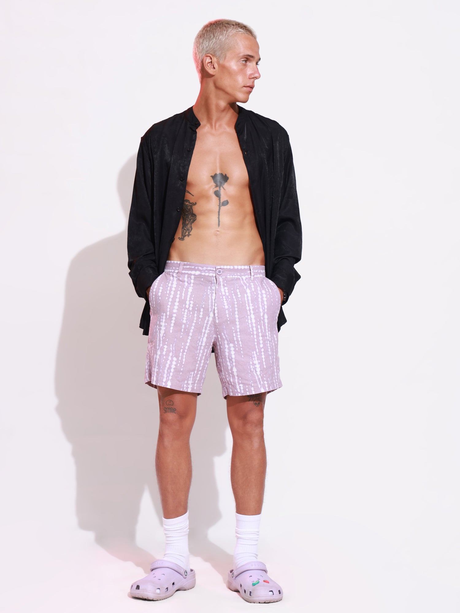 Panel seam detail Long sleeved shirt