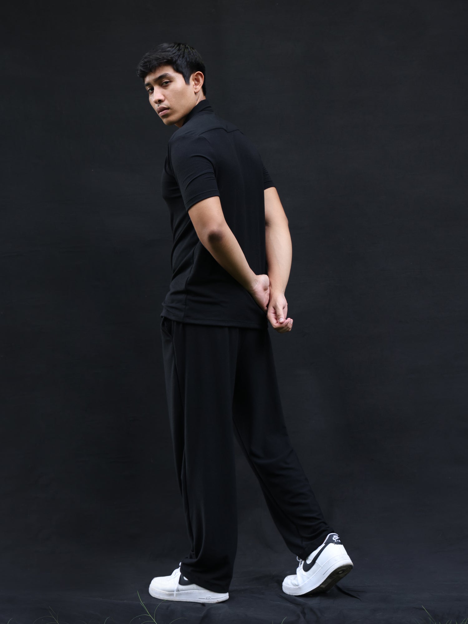 Regular fit Short sleeve camp collar shirt