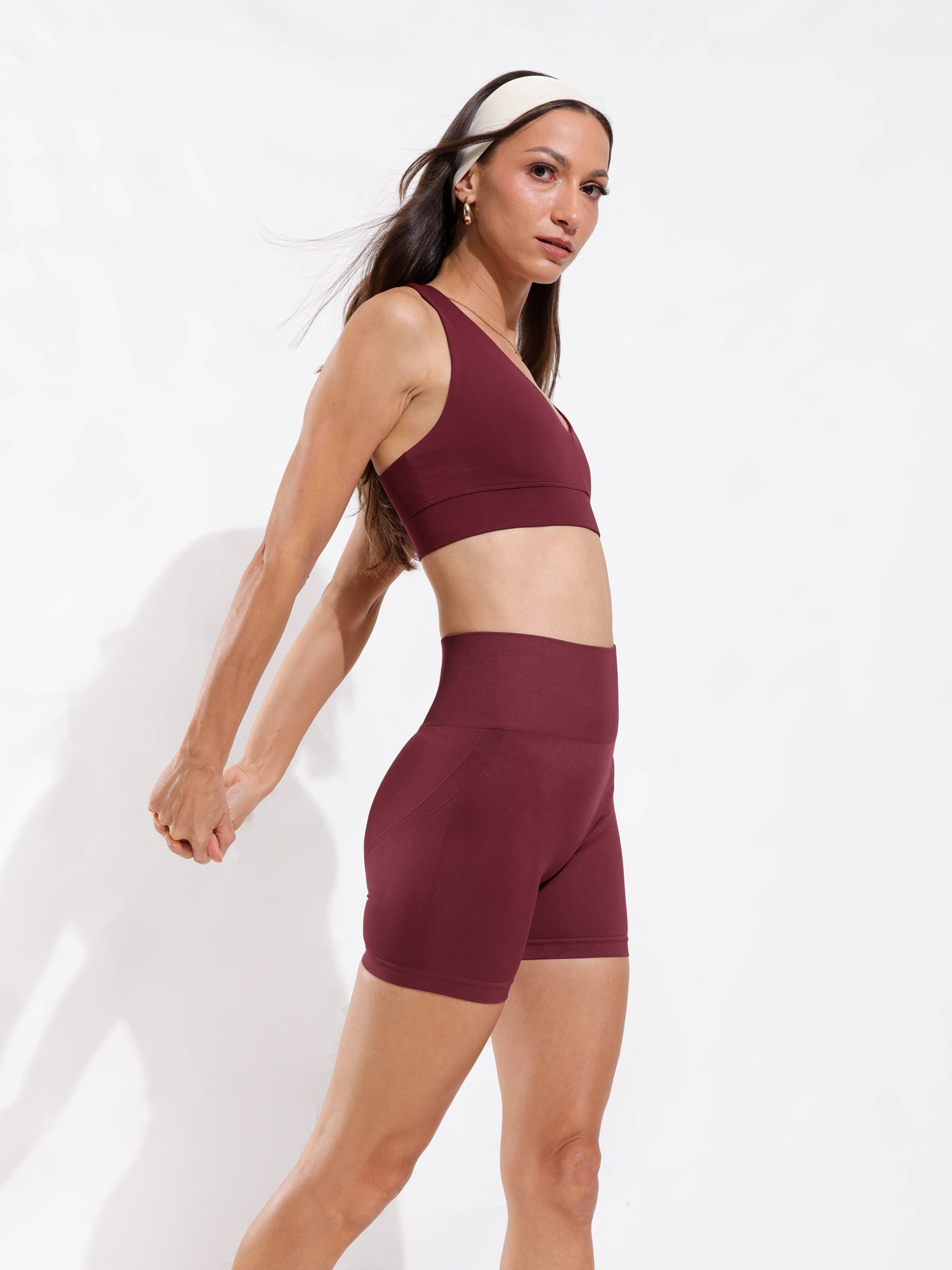 Rue High Waist Seamless Fitted Short