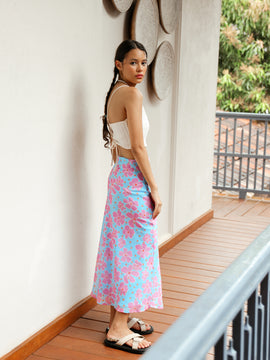 Printed Bias Skirt