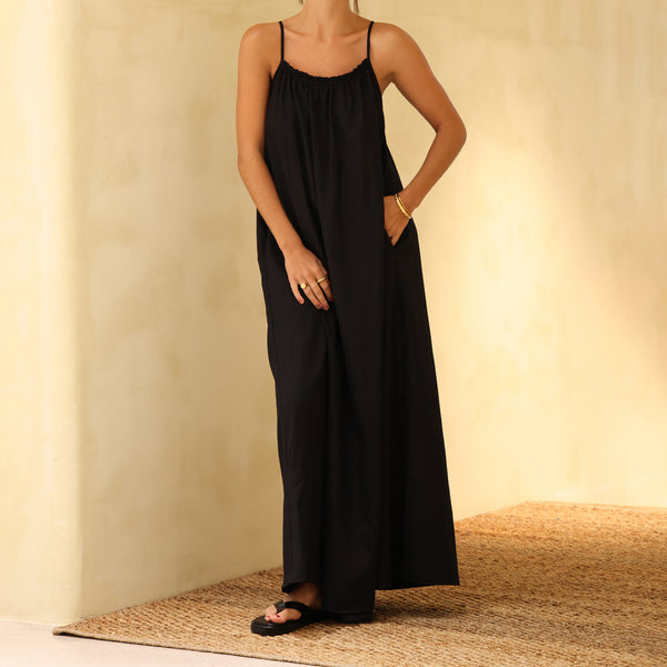 Relaxed Fit Maxi Dress