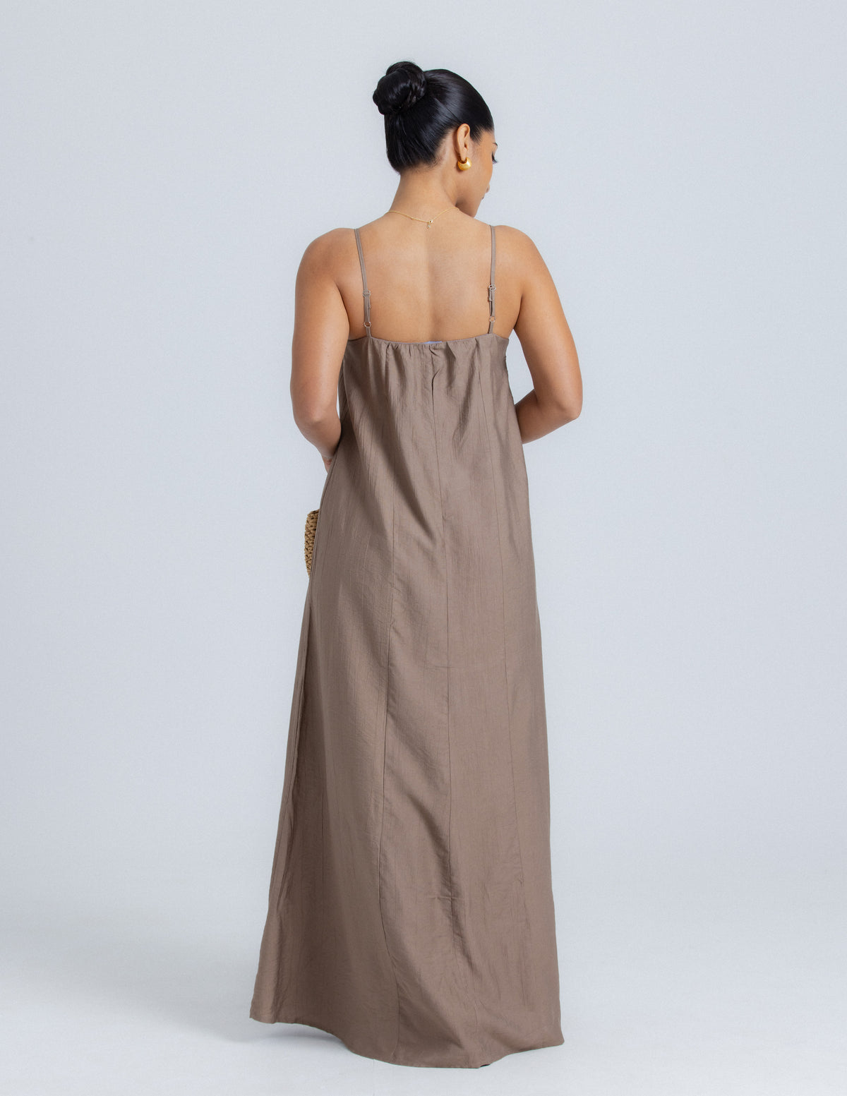 Frill Detailed Maxi Dress