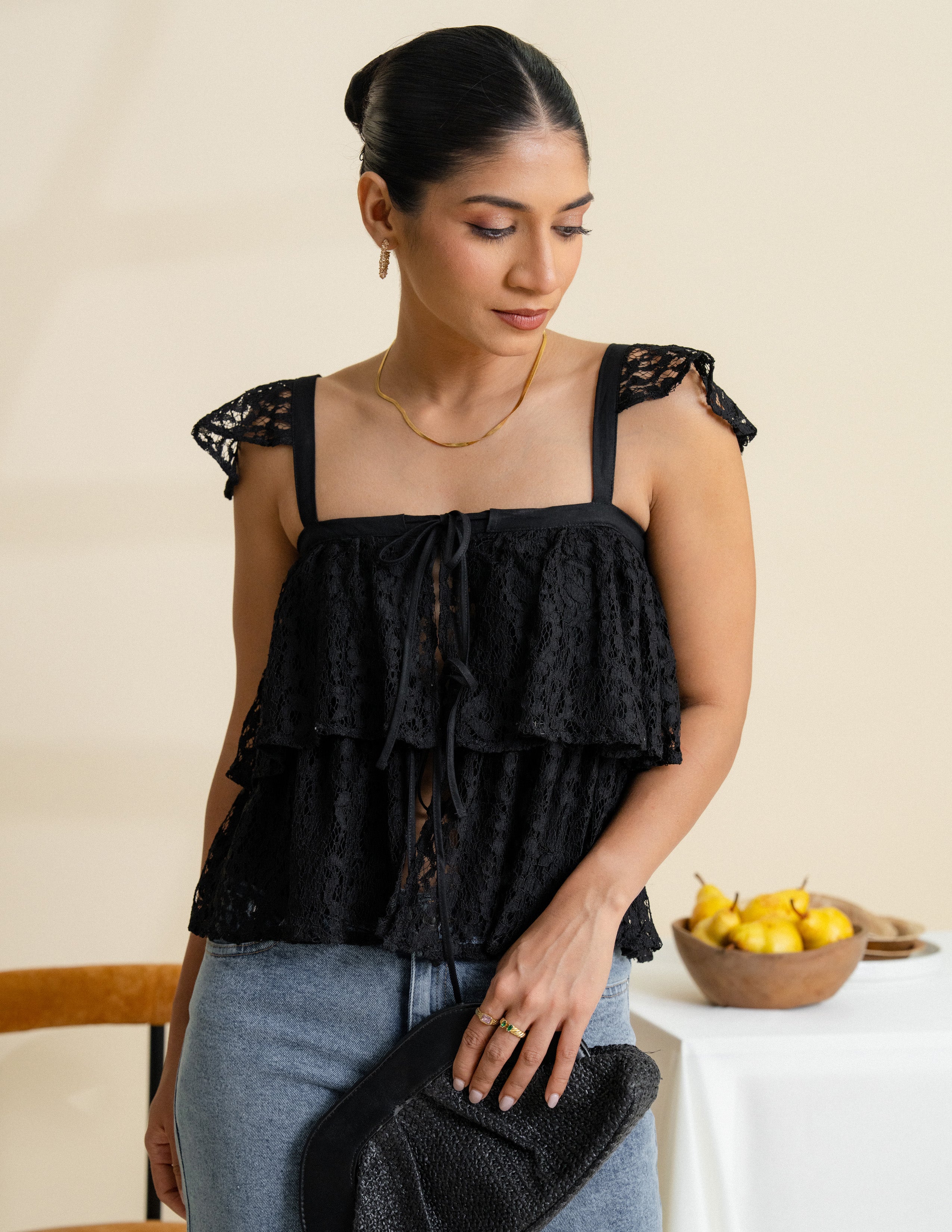 Layered Lace Top