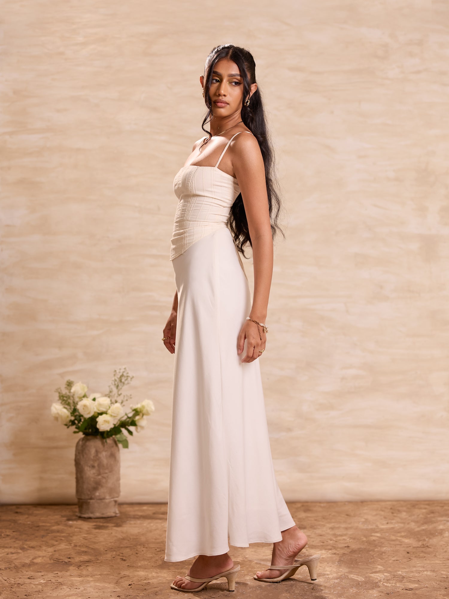 Ladder Lace Detailed Sleeveless Top