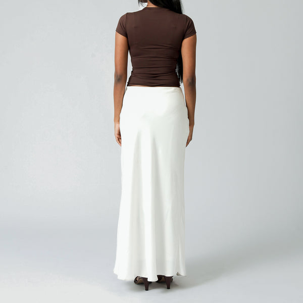 Rue High Neck Fitted Top