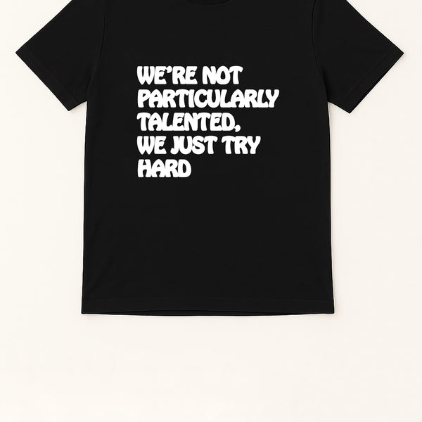 Slogan print t shirt