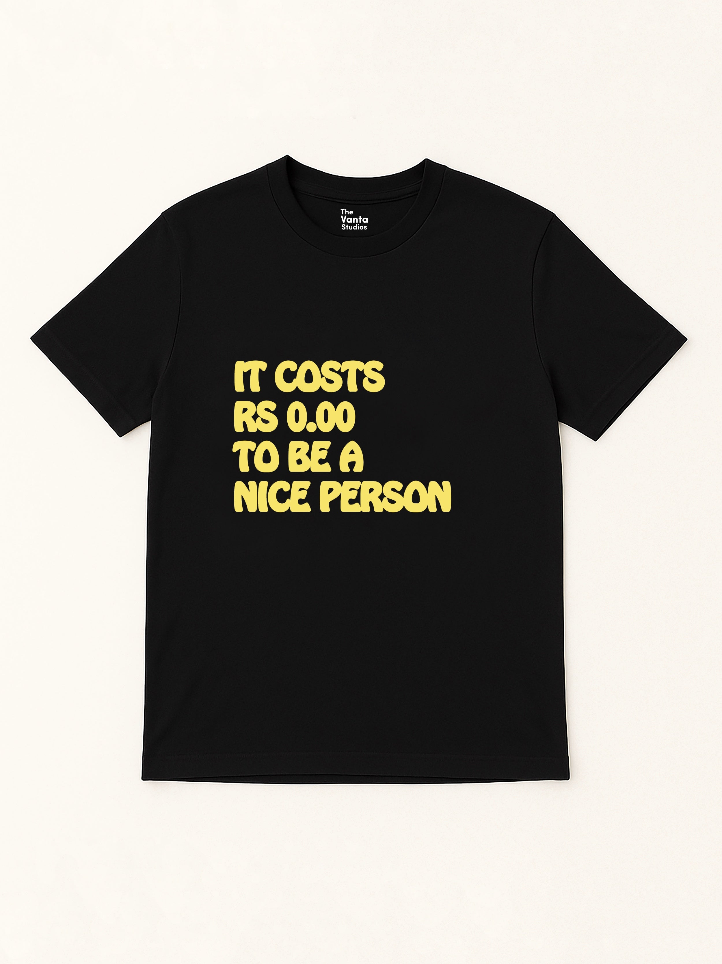 Slogan print t shirt