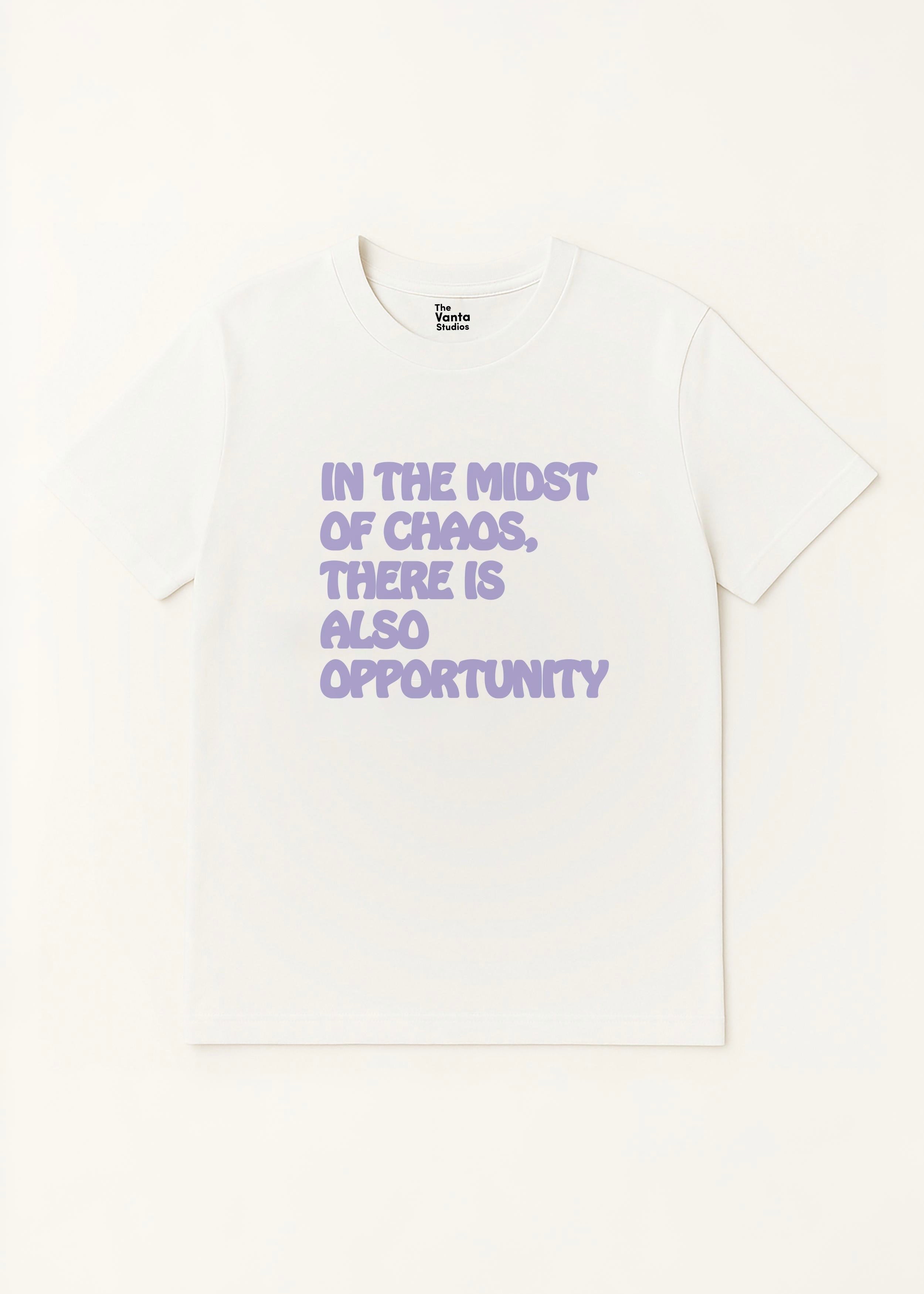 Slogan print t shirt