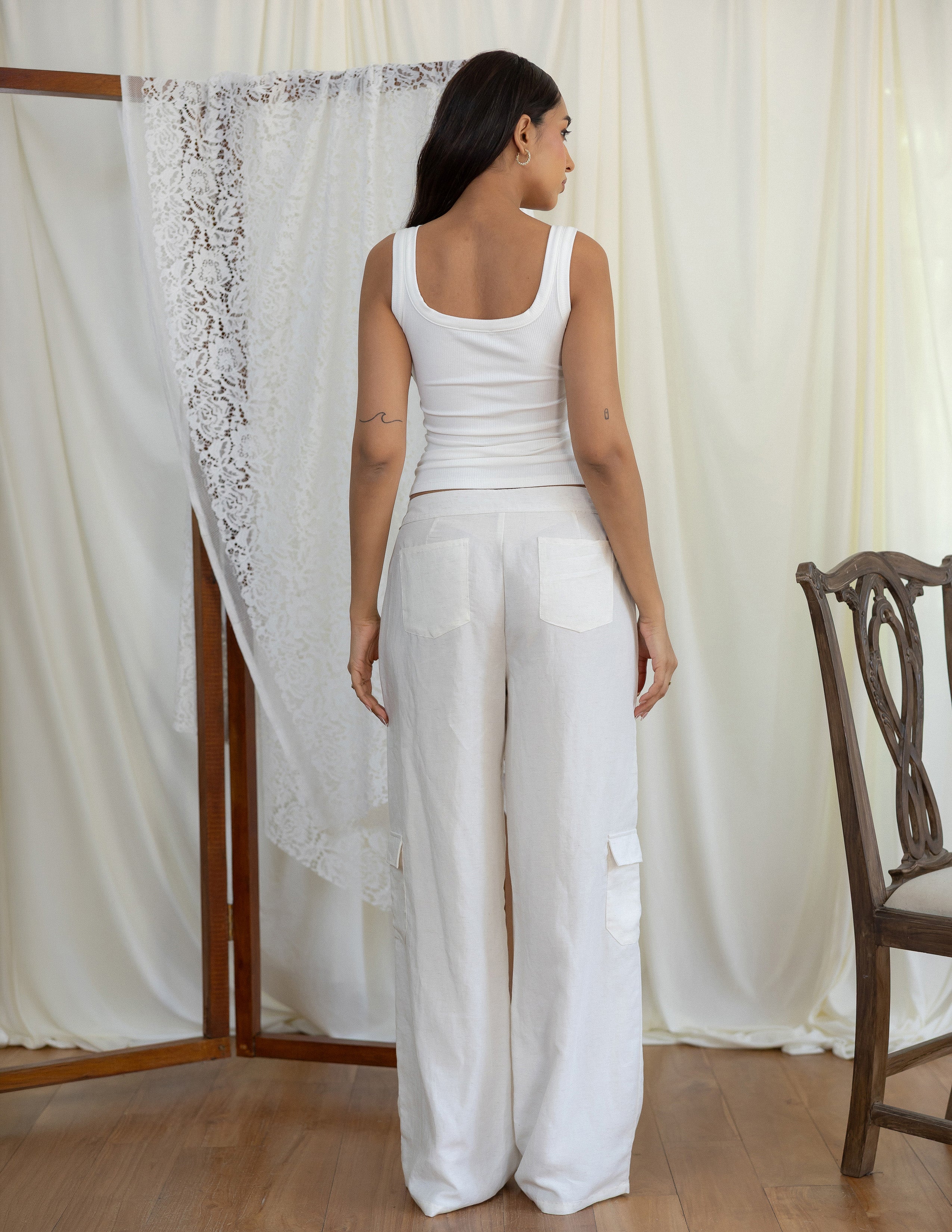 Drawstring Cargo Pant