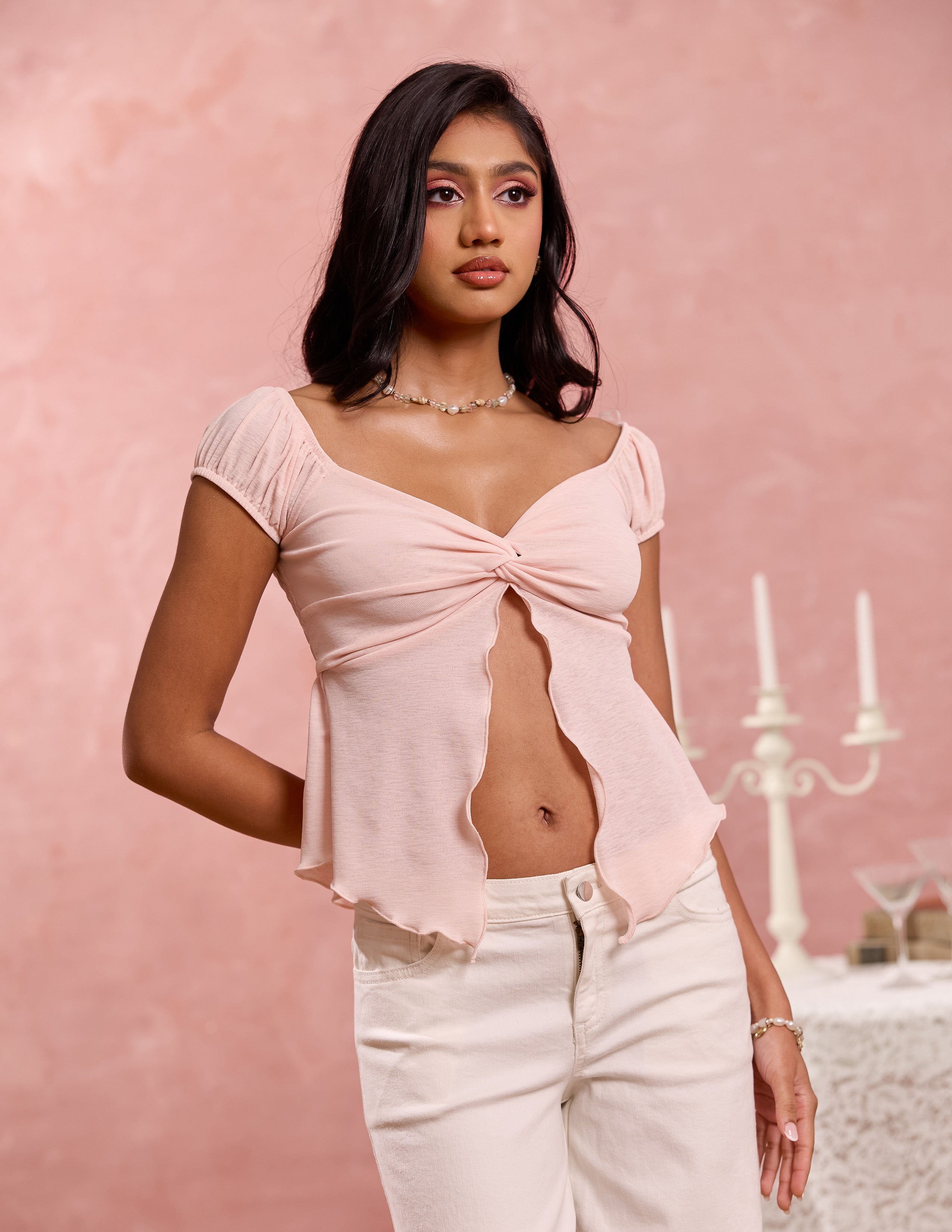 Front Twisted Top