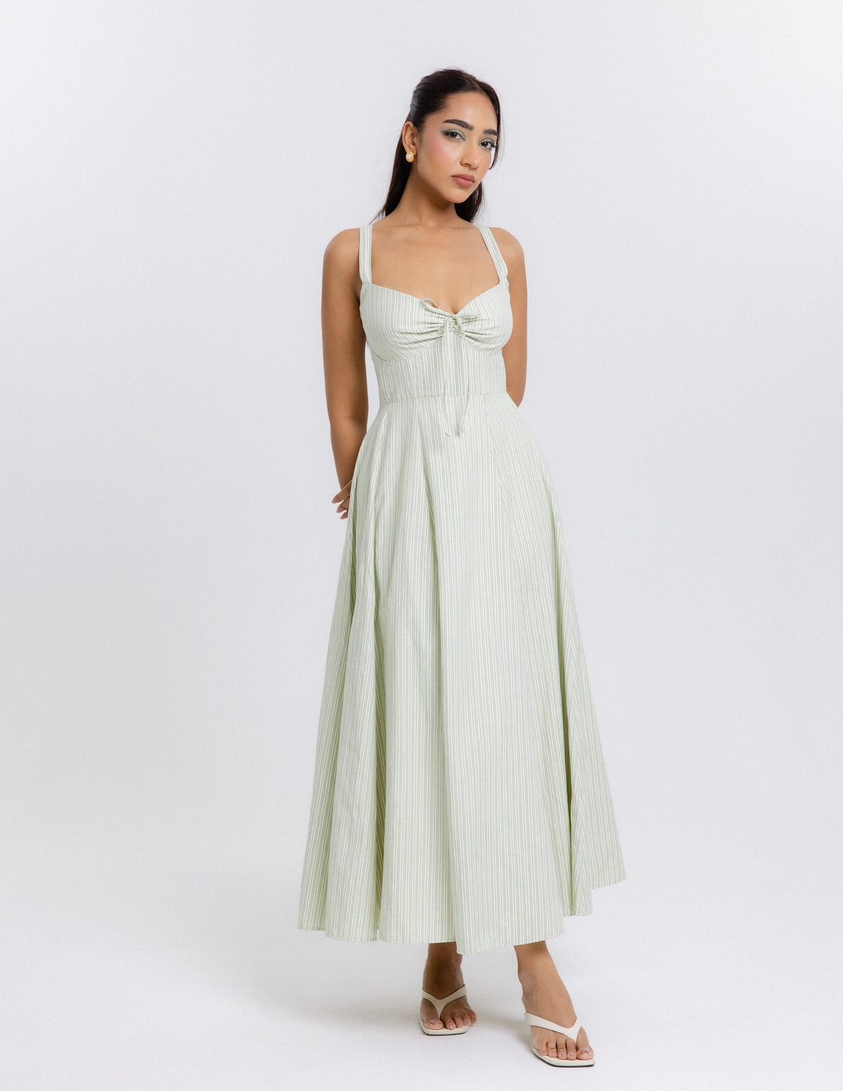 Bustier Corset Midi Dress