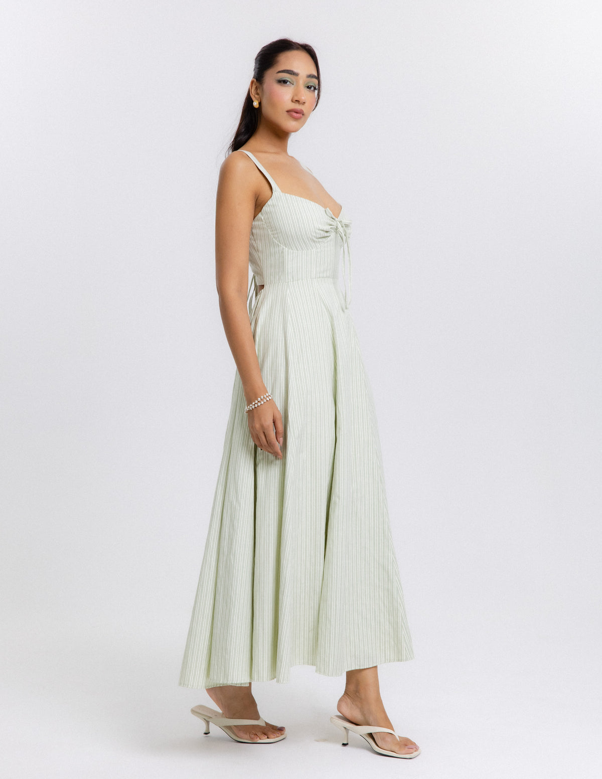 Bustier Corset Midi Dress
