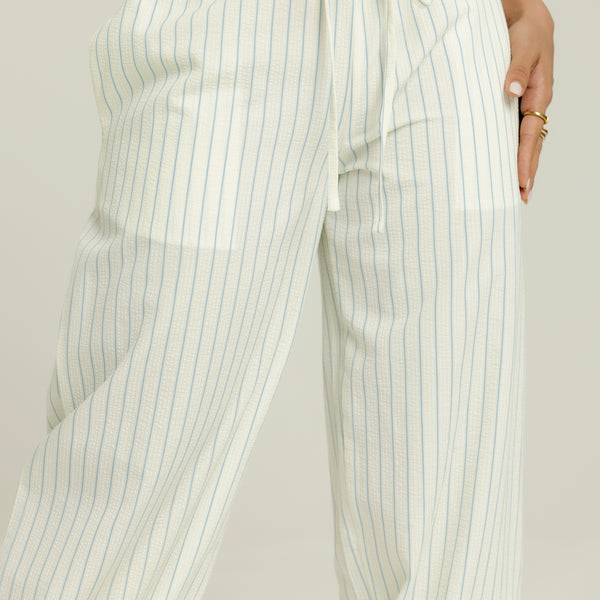 Mid Waist Drawstring Pant