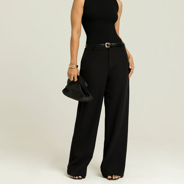 Low Waist Wide Leg Pant