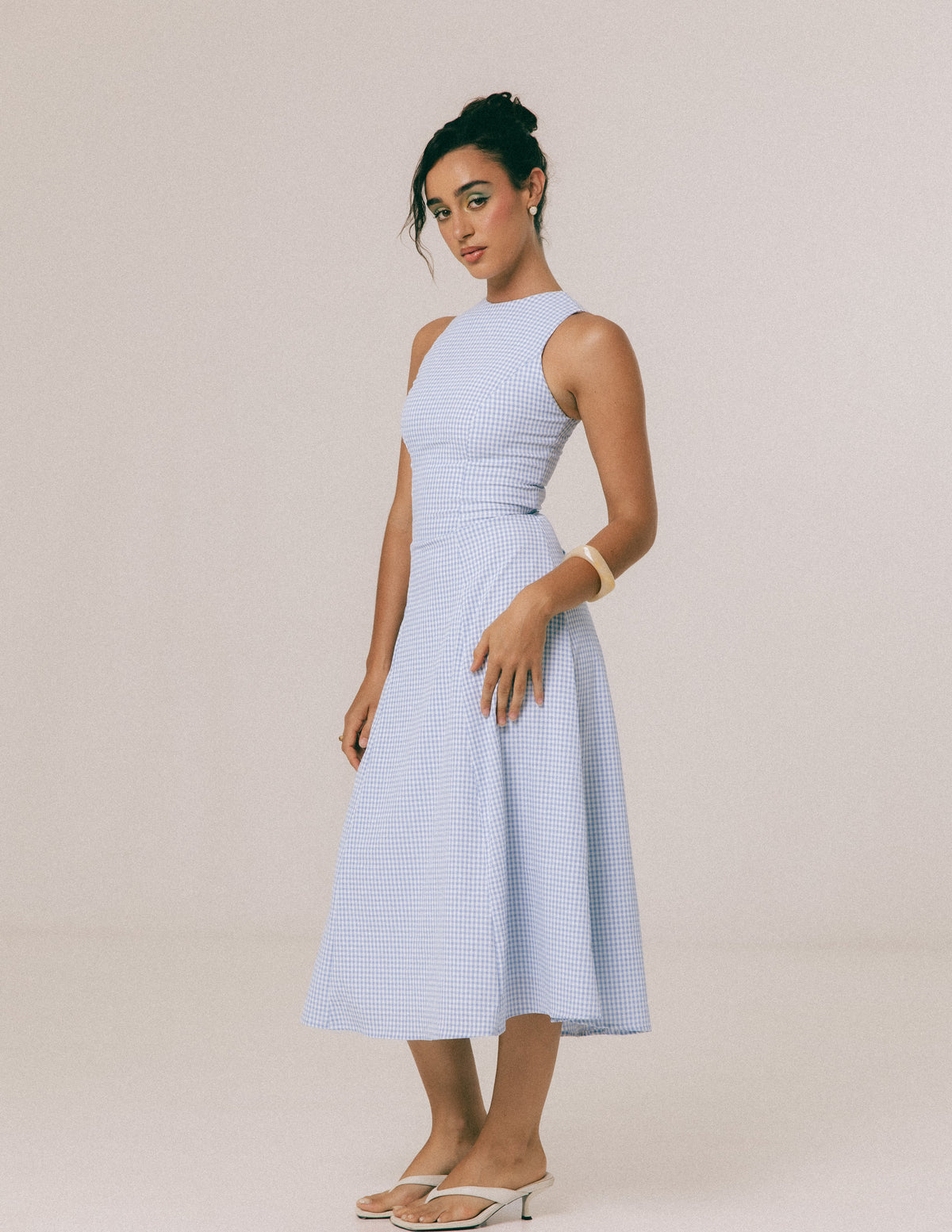 PRINCESS LINE DETAILED MAXI DRESS