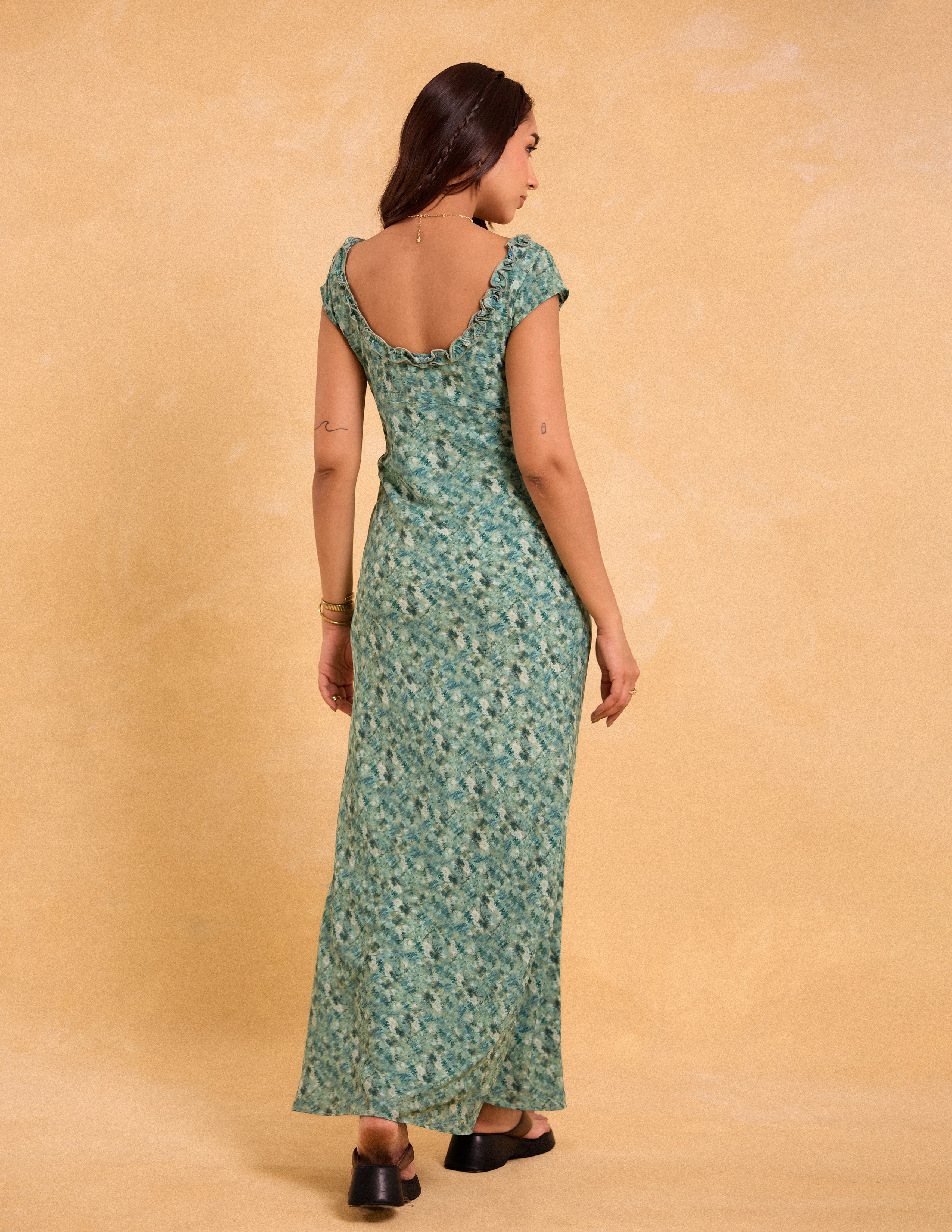 Printed Maxi Dress