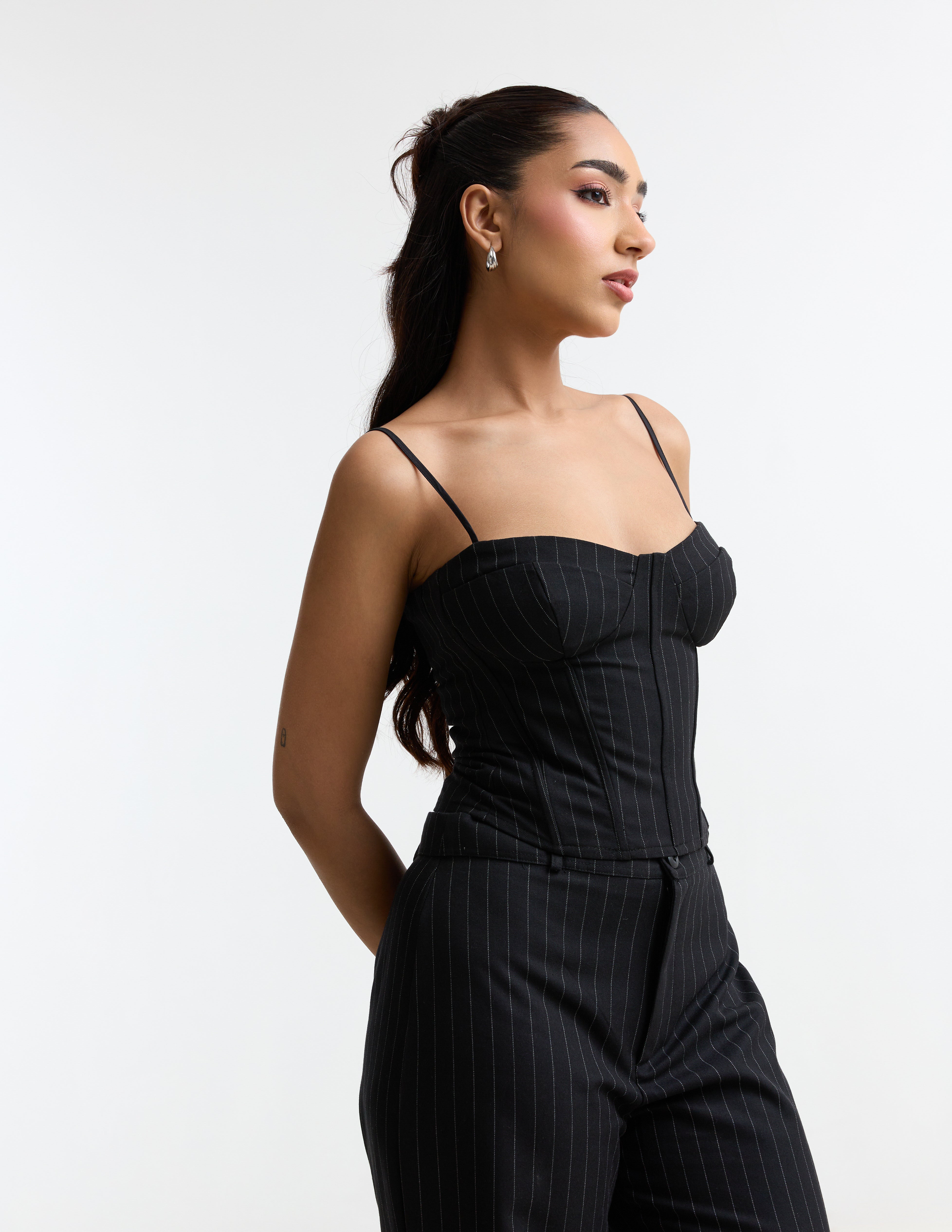Bustier Detailed Corset Top