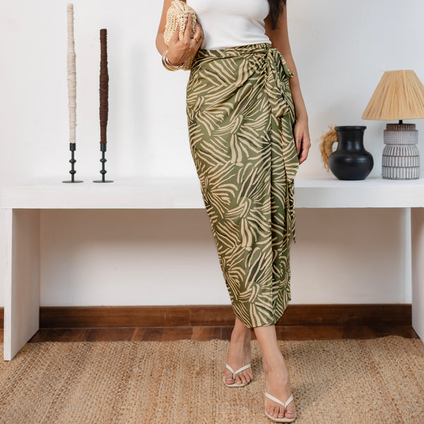 Midi Wrap Skirt