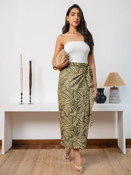 Midi Wrap Skirt