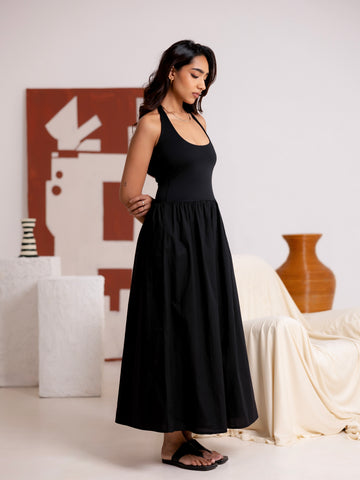 Halter Neck Maxi Dress