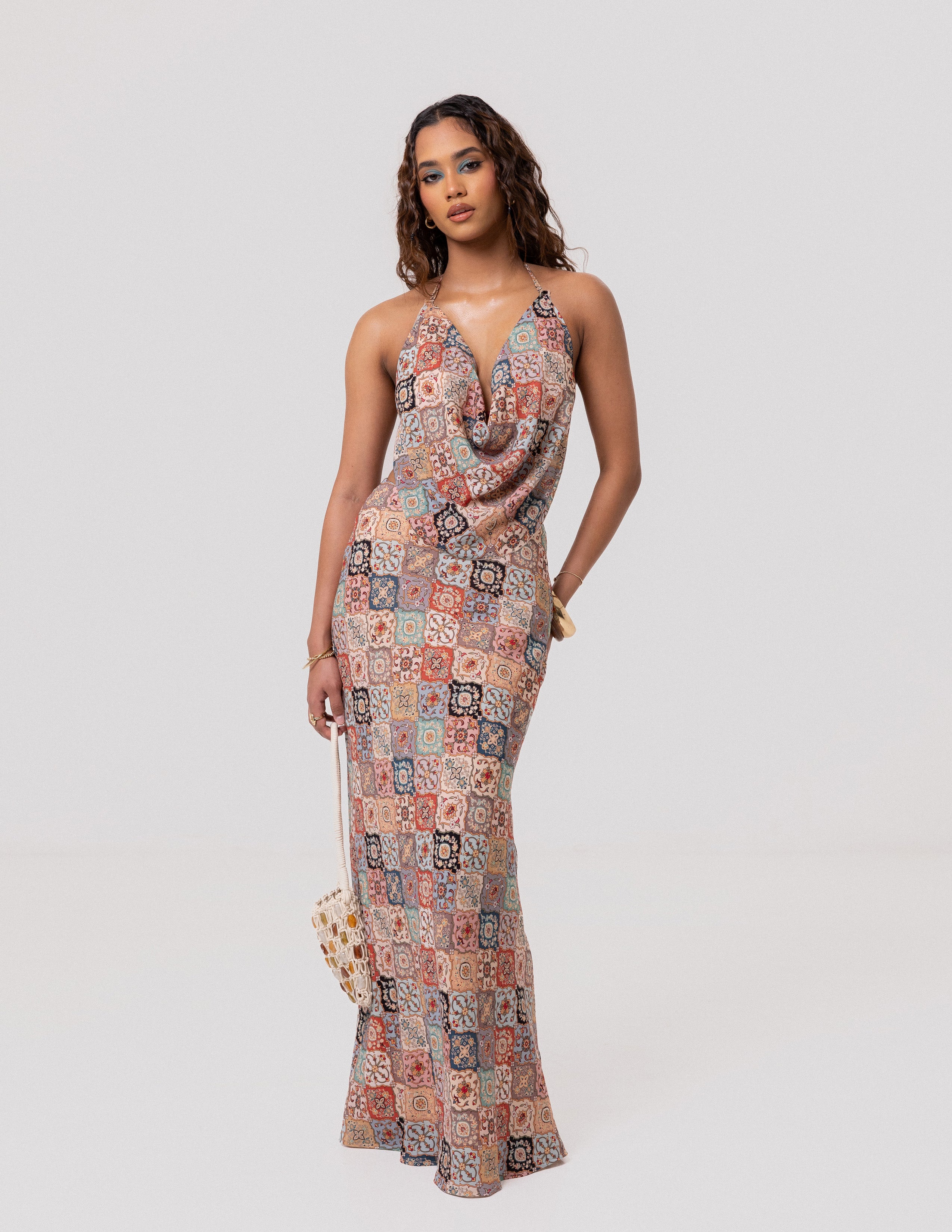 Bias Maxi Skirt