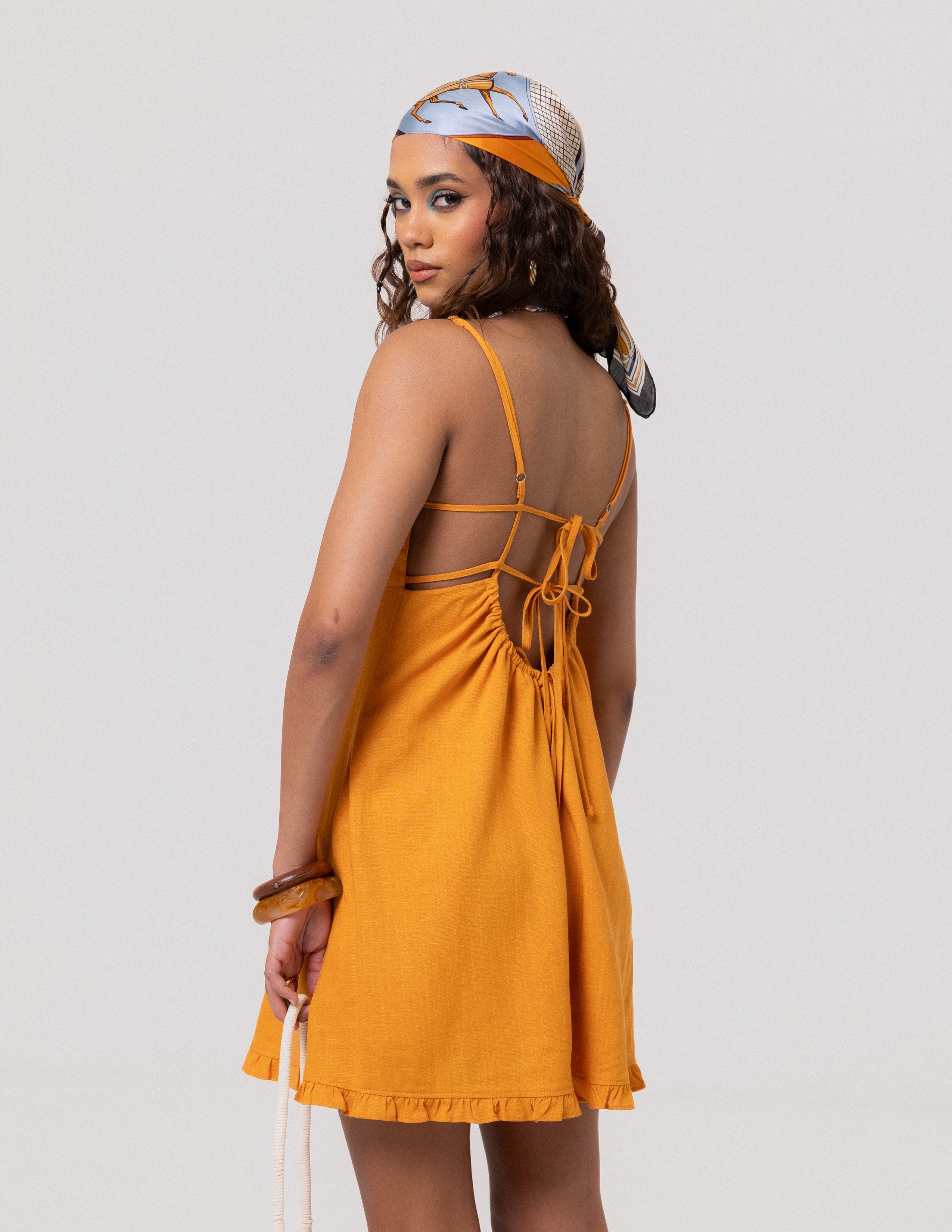 Seam Detail Mini Dress