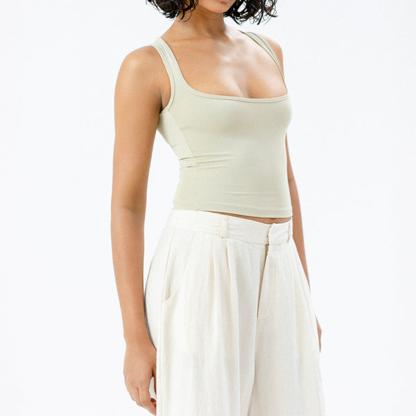 Estelle Wide Neck Fitted Top